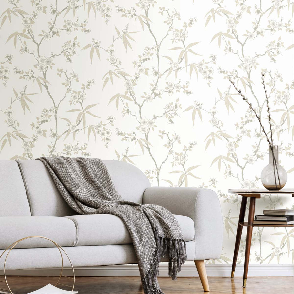 
                  
                    EW11107 floral wallpaper living room from the White Heron collection by Etten Studios
                  
                
