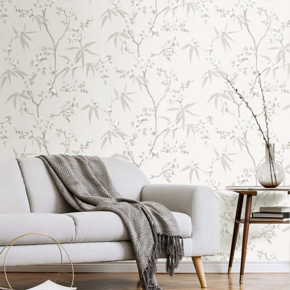 
                  
                    EW11108 floral wallpaper living room from the White Heron collection by Etten Studios
                  
                