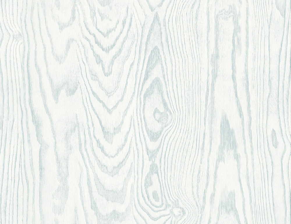 White Heron Woodgrain Stringcloth Unpasted Wallpaper