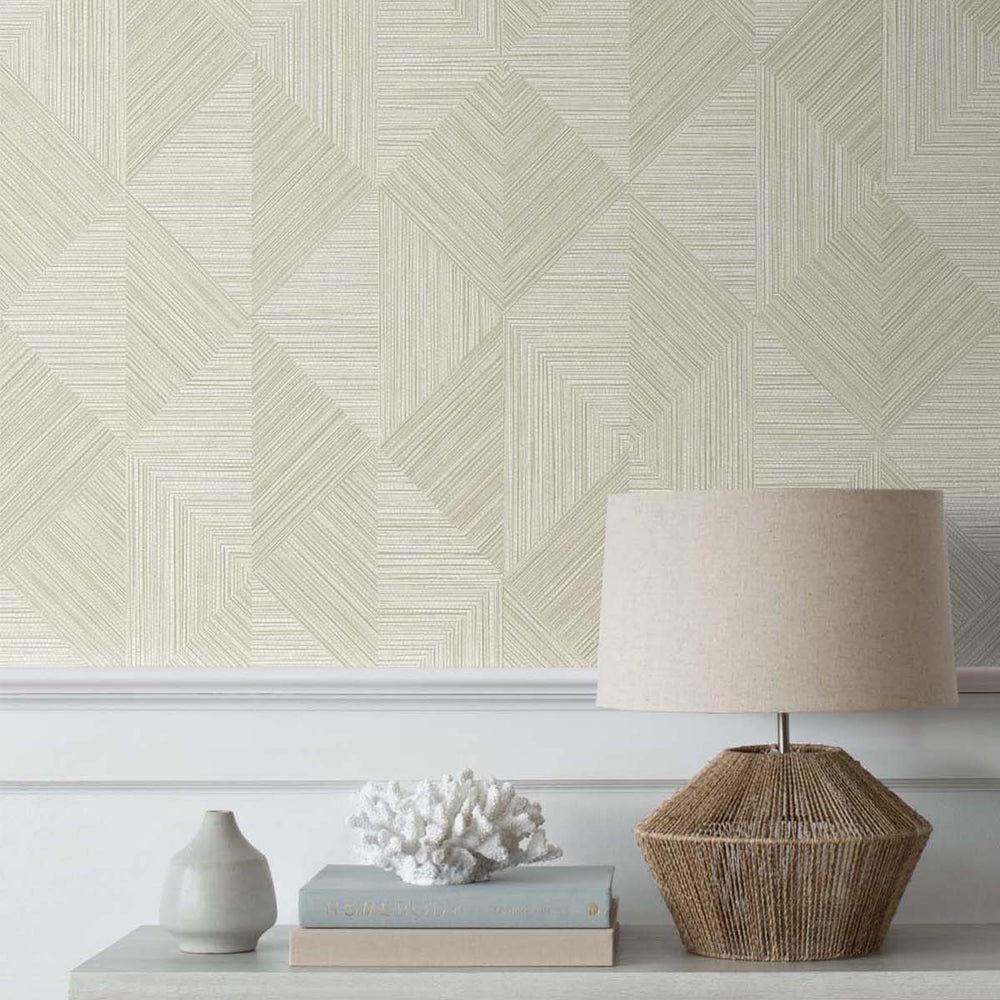 
                  
                    EW11707 geometric textured vinyl wallpaper decor from the White Heron collection by Etten Studios
                  
                