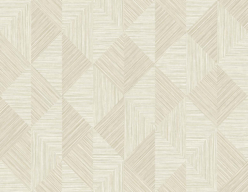 EW11707 geometric textured vinyl wallpaper from the White Heron collection by Etten Studios