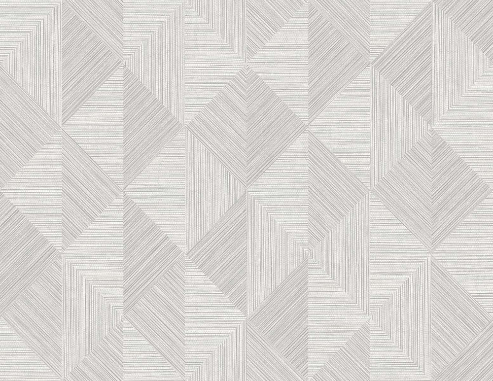 EW11708 geometric textured vinyl wallpaper from the White Heron collection by Etten Studios