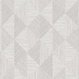 EW11708 geometric textured vinyl wallpaper from the White Heron collection by Etten Studios