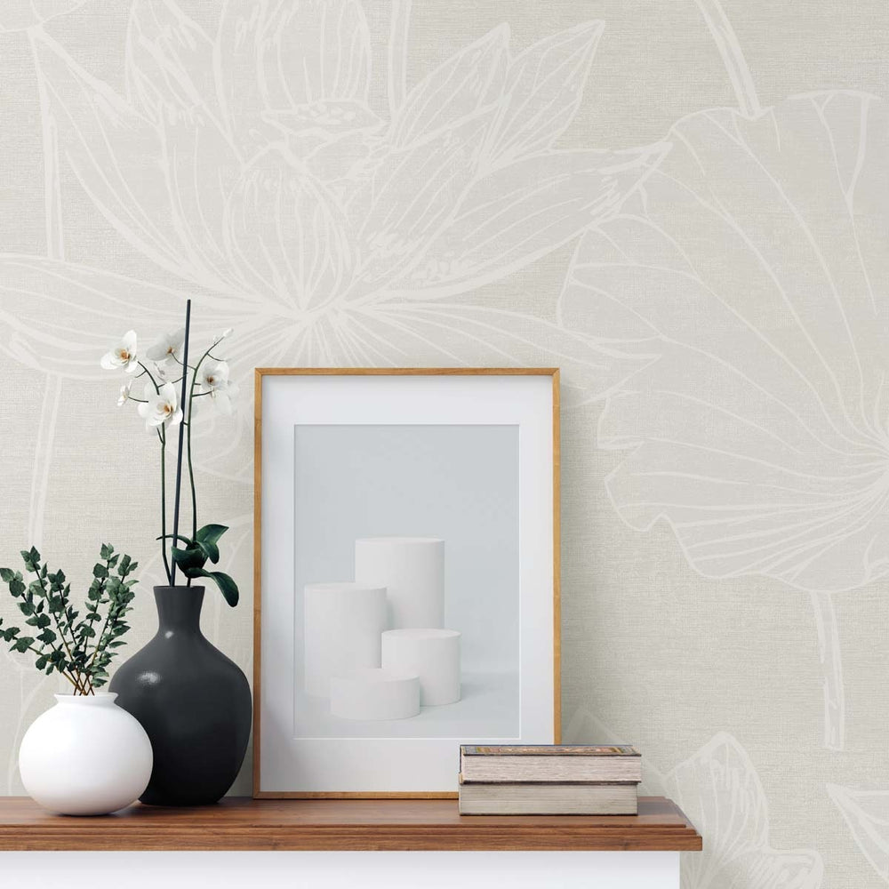 
                  
                    EW12015 floral wallpaper decor from the White Heron collection by Etten Studios
                  
                