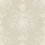 FC60300 damask wallpaper from the French Country collection by Seabrook Designs