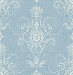 FC60302 damask wallpaper from the French Country collection by Seabrook Designs