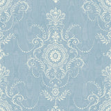 FC60302 damask wallpaper from the French Country collection by Seabrook Designs