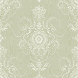 FC60304 damask wallpaper from the French Country collection by Seabrook Designs