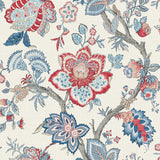 FC60401 jacobean wallpaper from the French Country collection by Seabrook Designs