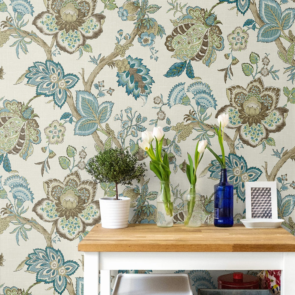 
                  
                    FC60406 jacobean wallpaper decor from the French Country collection by Seabrook Designs
                  
                