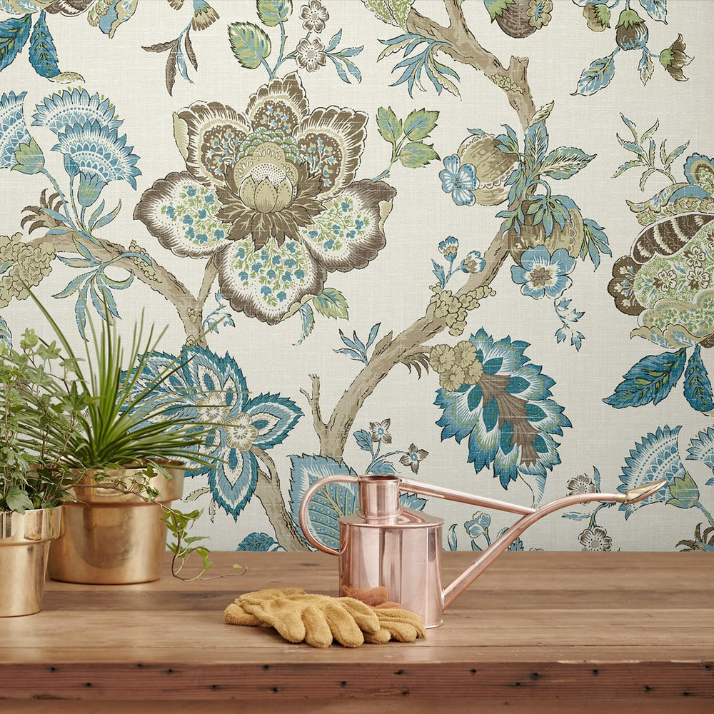 
                  
                    FC60406 jacobean wallpaper accent from the French Country collection by Seabrook Designs
                  
                