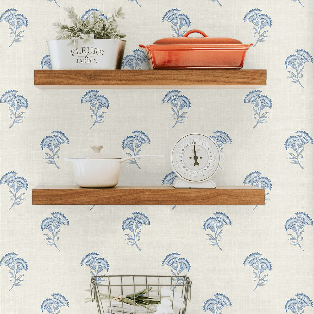 
                  
                    FC60802 lotus floral wallpaper decor from the French Country collection by Seabrook Designs
                  
                