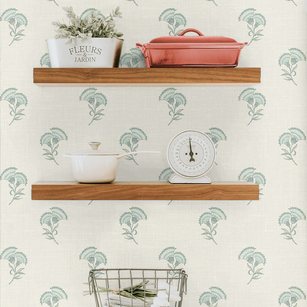 
                  
                    FC60808 lotus floral wallpaper decor from the French Country collection by Seabrook Designs
                  
                