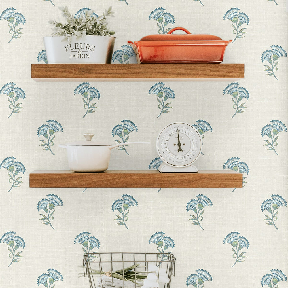 
                  
                    FC60812 lotus floral wallpaper decor from the French Country collection by Seabrook Designs
                  
                