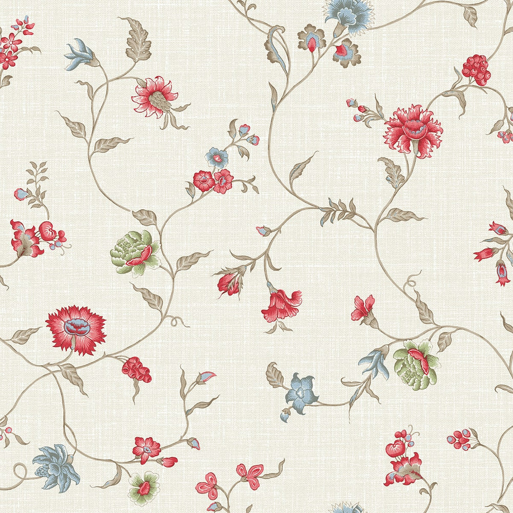 
                  
                    FC61004 floral trail wallpaper from the French Country collection by Seabrook Designs
                  
                