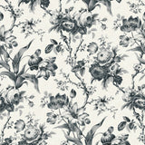 FC61200 rose floral wallpaper from the French Country collection by Seabrook Designs