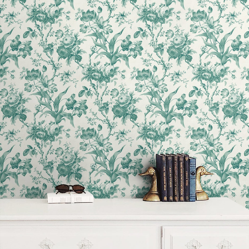 
                  
                    FC61214 rose floral wallpaper decor from the French Country collection by Seabrook Designs
                  
                