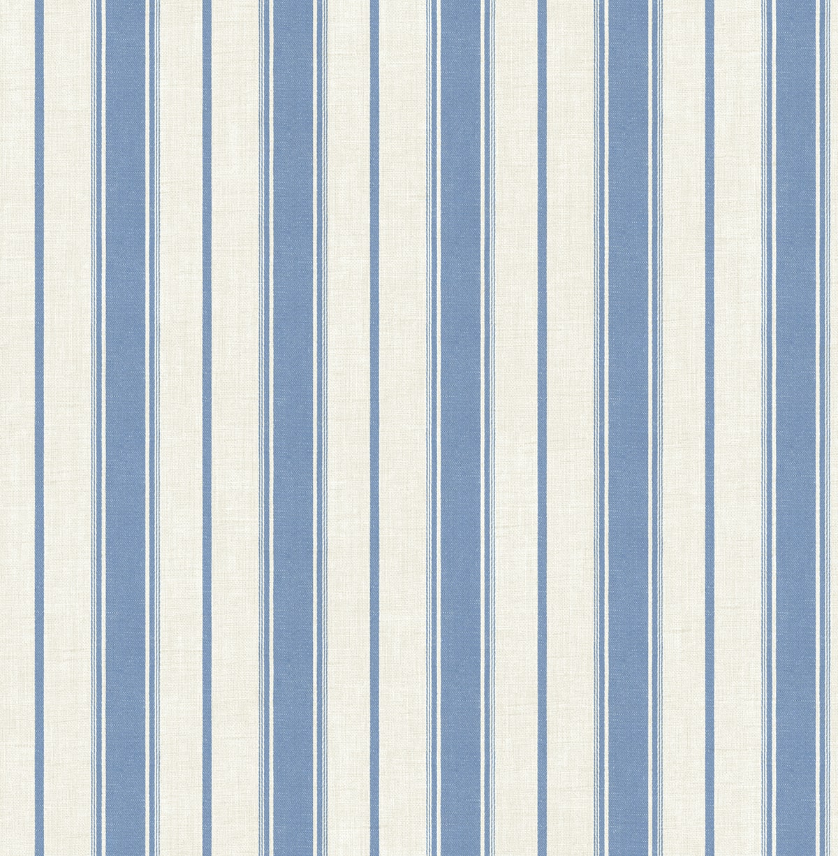 【IENA】FrenchLinen JK French Country Eliott Linen Stripe Unpasted Wallpaper – Say