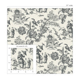 French Country Colette Chinoiserie Unpasted Wallpaper