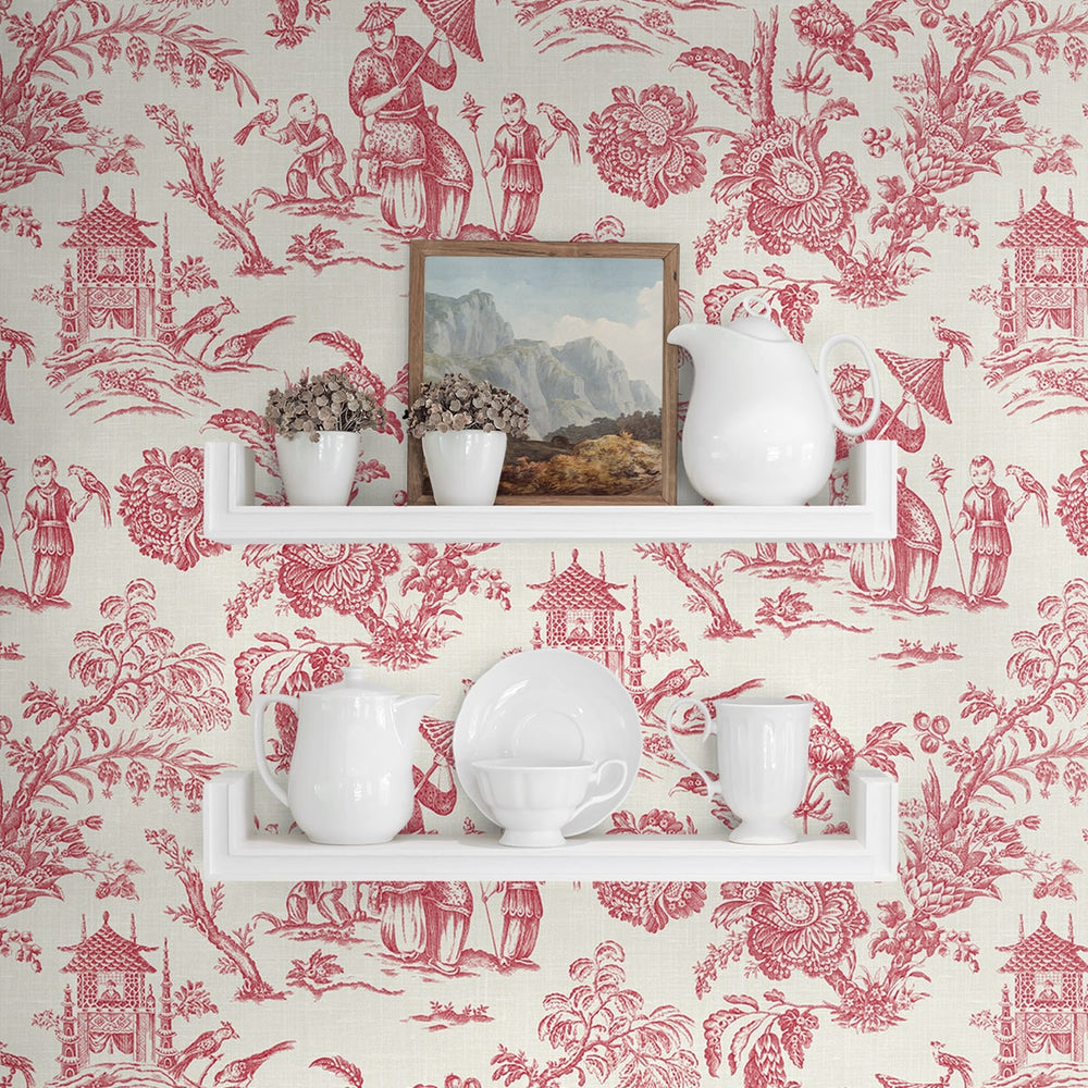 
                  
                    FC61801 chinoiserie wallpaper decor from the French Country collection by Seabrook Designs
                  
                