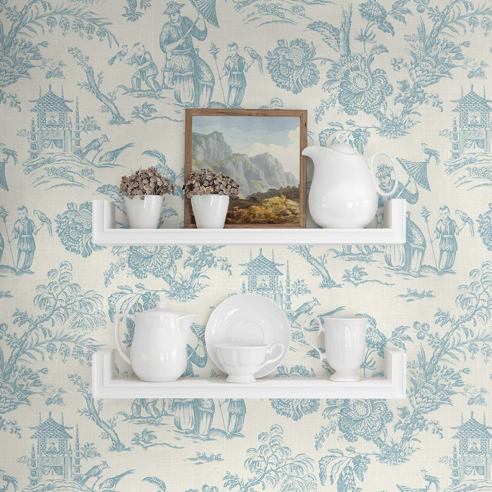 
                  
                    FC61802 chinoiserie wallpaper decor from the French Country collection by Seabrook Designs
                  
                