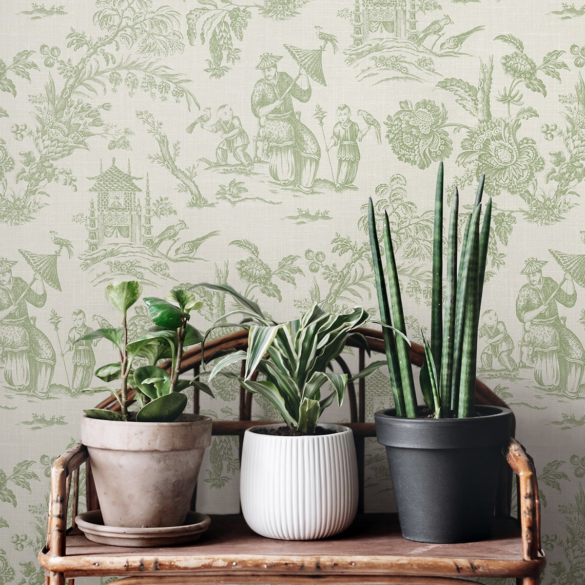 French Country Colette Chinoiserie Unpasted Wallpaper – Say Decor LLC