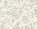 FC61808 chinoiserie wallpaper from the French Country collection by Seabrook Designs