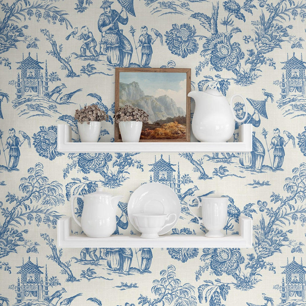 
                  
                    FC61812 chinoiserie wallpaper decor from the French Country collection by Seabrook Designs
                  
                