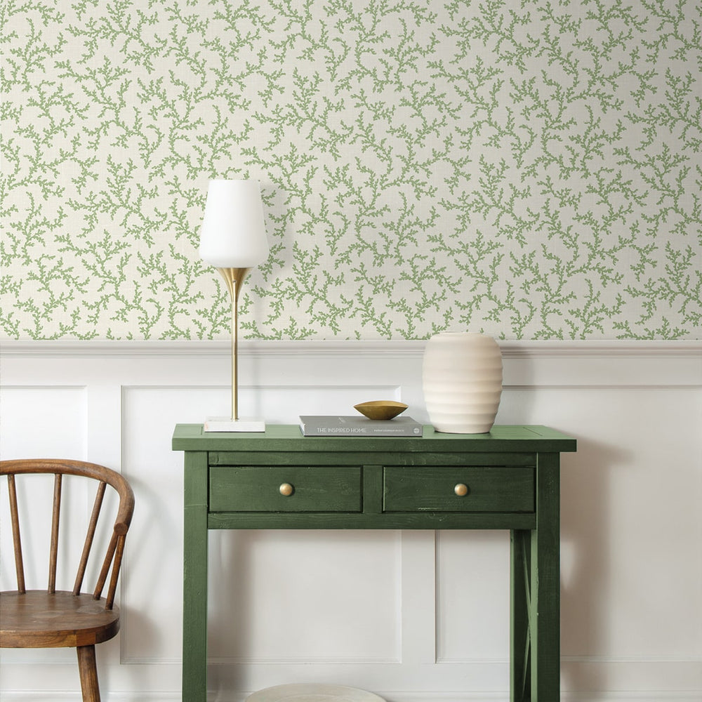 
                  
                    FC62104 coral coastal wallpaper entryway from the French Country collection by Seabrook Designs
                  
                