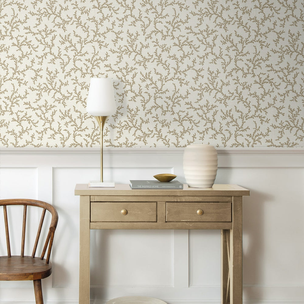 
                  
                    FC62106 coral coastal wallpaper entryway from the French Country collection by Seabrook Designs
                  
                