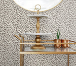 FC62206 botanical wallpaper decor from the French Country collection by Seabrook Designs