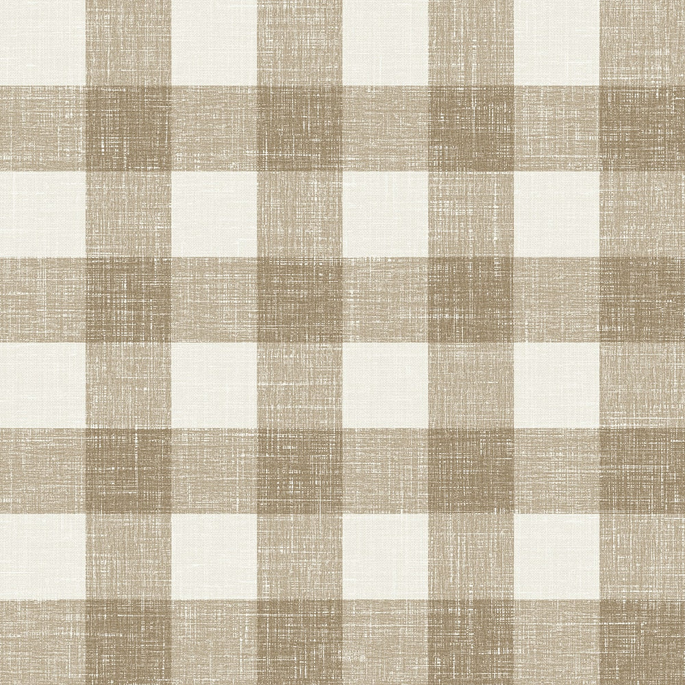 FC62306 gingham plaid wallpaper from the French Country collection by Seabrook Designs