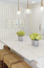 FC62508 striped wallpaper kitchen from the French Country collection by Seabrook Designs