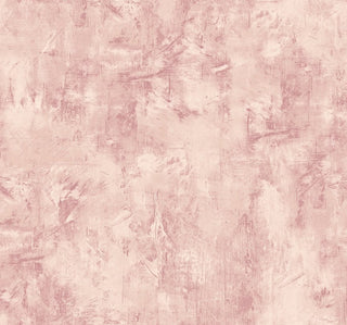 FI72101 Pink Impressionistic Faux Embossed Vinyl Unpasted Wallpaper
