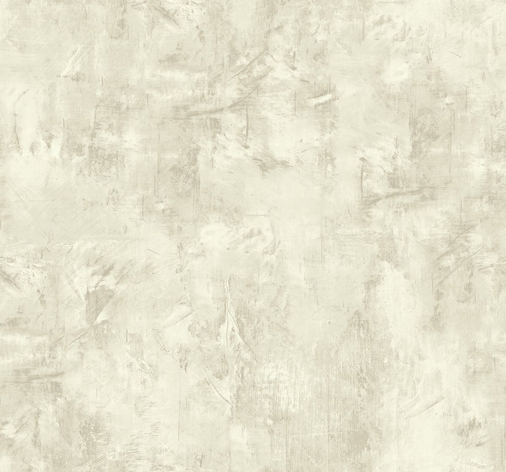 FI72107 Greige Impressionistic Faux Embossed Vinyl Unpasted Wallpaper