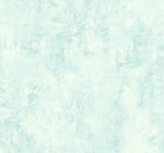 FI72112 Aqua Impressionistic Faux Embossed Vinyl Unpasted Wallpaper