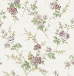 Gaddini Vintage Polka Dot Floral Wallpaper