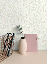 SD20506SG teeny blossom floral wallpaper office from Say Decor