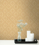 Geometric wallpaper decor GT20704 from the Geo collection by Seabrook Designs