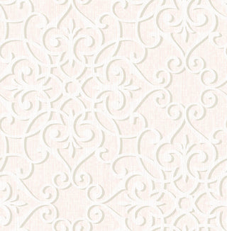 Scroll wallpaper GT21601 from the Geo collection by Seabrook Designs