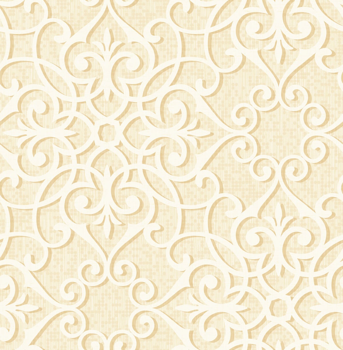 Scroll wallpaper GT21605 from the Geo collection by Seabrook Designs