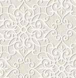 Scroll wallpaper GT21608 from the Geo collection by Seabrook Designs