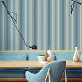 Striped wallpaper decor GT21702 from the Geo collection by Seabrook Designs