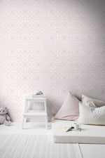 SD10308CH Marbilynn flower power wallpaper bedroom from Say Decor