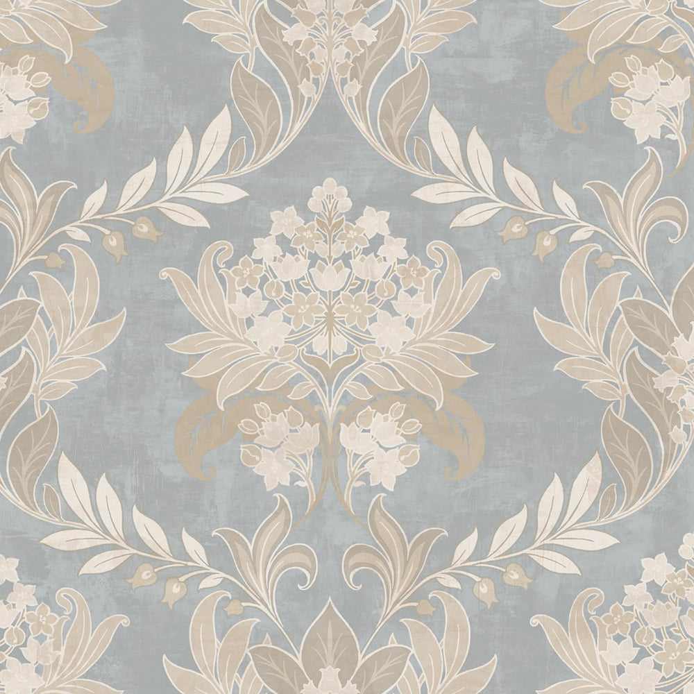 HE50702 Wynnewood vintage arts and crafts wallpaper from Say Decor