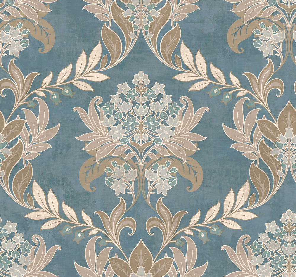 HE50712 Wynnewood vintage arts and crafts wallpaper from Say Decor
