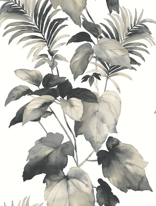 Leaf peel and stick wallpaper HG10000 from Harry & Grace