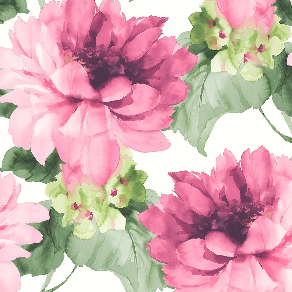 Floral peel and stick wallpaper HG10301 from Harry & Grace