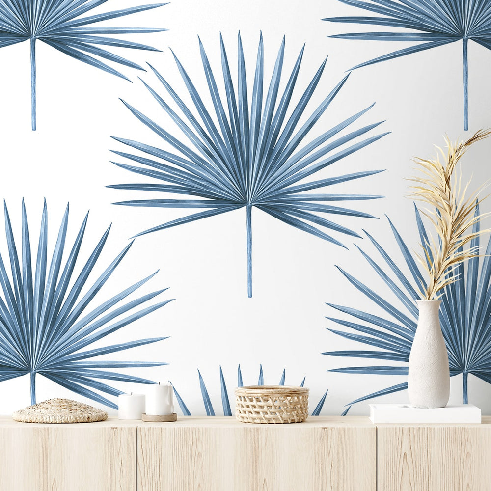
                  
                    HG10402 palm leaf peel and stick wallpaper decor from Harry & Grace
                  
                