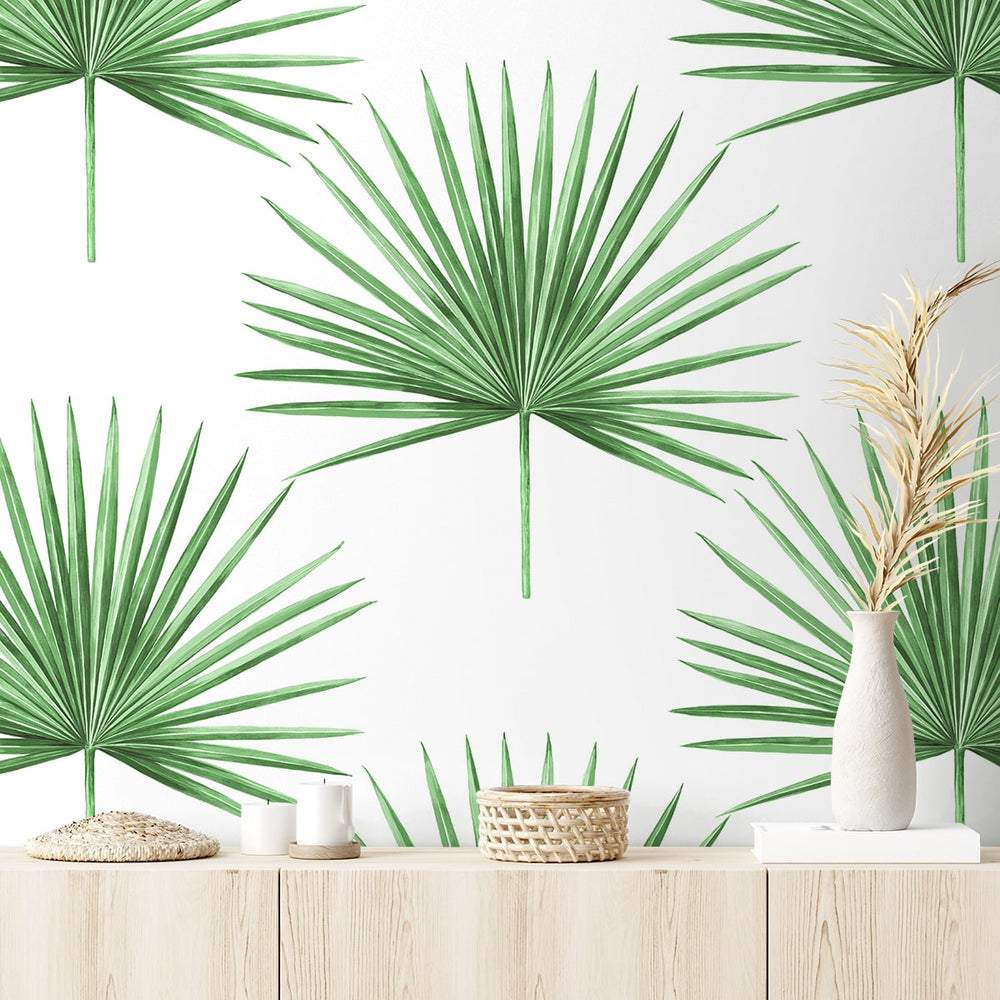 
                  
                    HG10414 palm leaf peel and stick wallpaper decor from Harry & Grace
                  
                